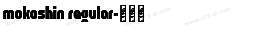 mokashin regular字体转换